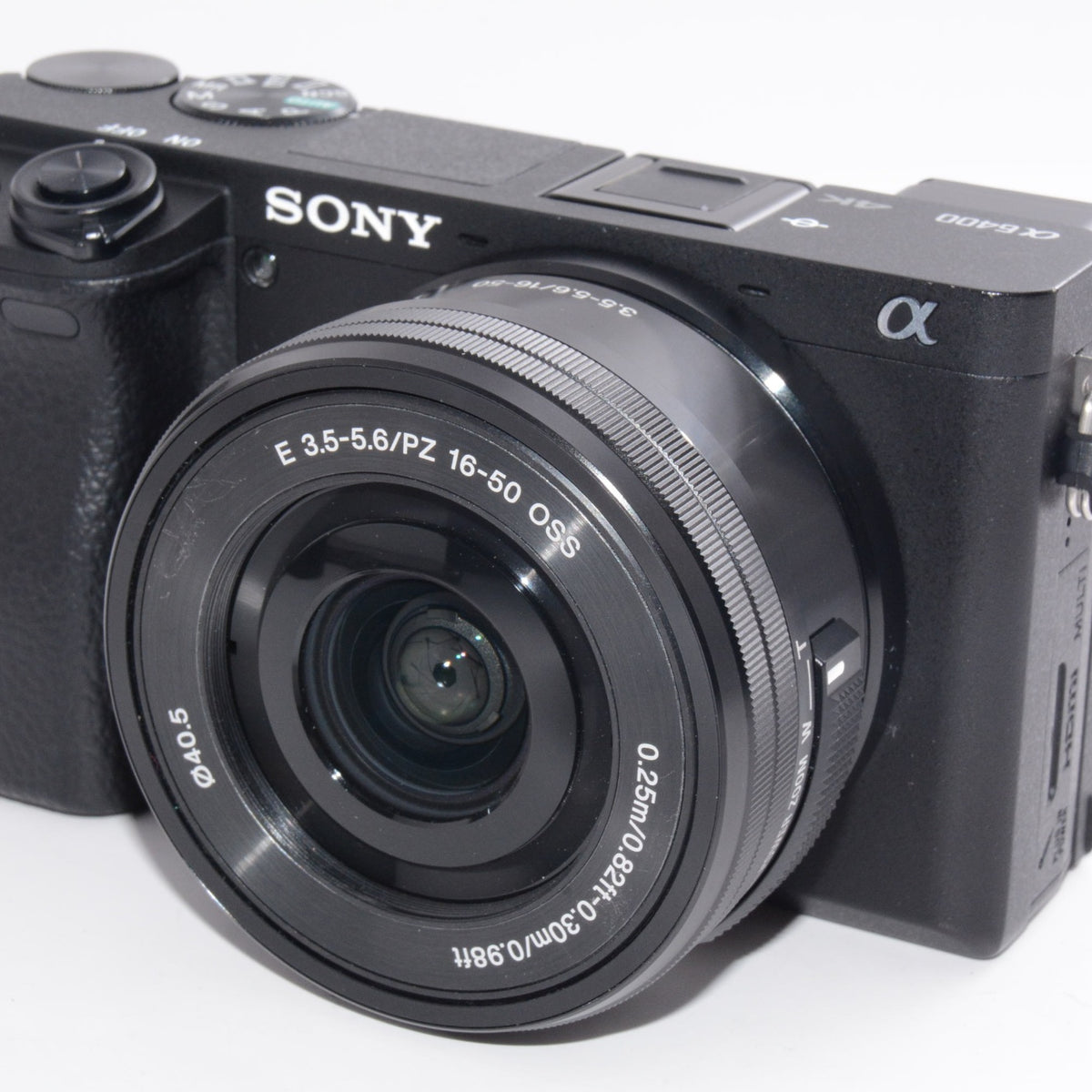 外観並級】ソニー ミラーレス一眼 α6400 パワーズームレンズキット E