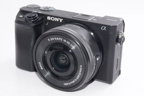 【外観並級】ソニー ミラーレス一眼 α6400 パワーズームレンズキット E PZ 16-50mm F3.5-5.6 OSS ブラック ILCE-6400L B
