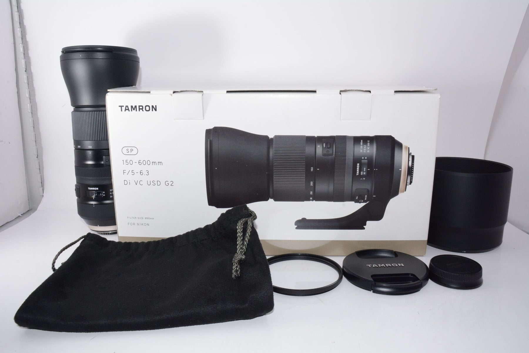 【外観並級】TAMRON 超望遠ズームレンズ SP 150-600mm F5-6.3 Di  VC USD G2 ニコン用 フルサイズ対応 A022N