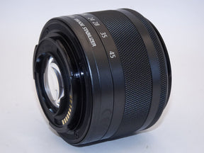 【外観特上級】Canon 標準ズームレンズ EF-M15-45mm F3.5-6.3IS STM(グラファイト) ミラーレス一眼対応 EF-M15-45ISSTM