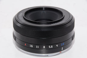【外観特上級】TTArtisan AF 27mm f/2.8 Xマウント 富士フイルムX ブラック レンズ 銘匠光学
