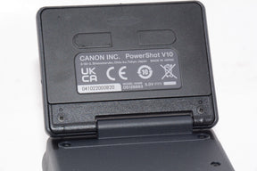 【外観特上級】Canon Vlogカメラ PowerShot V10 トライポッドグリップキット ブラック PSV10TRIPODKITBK