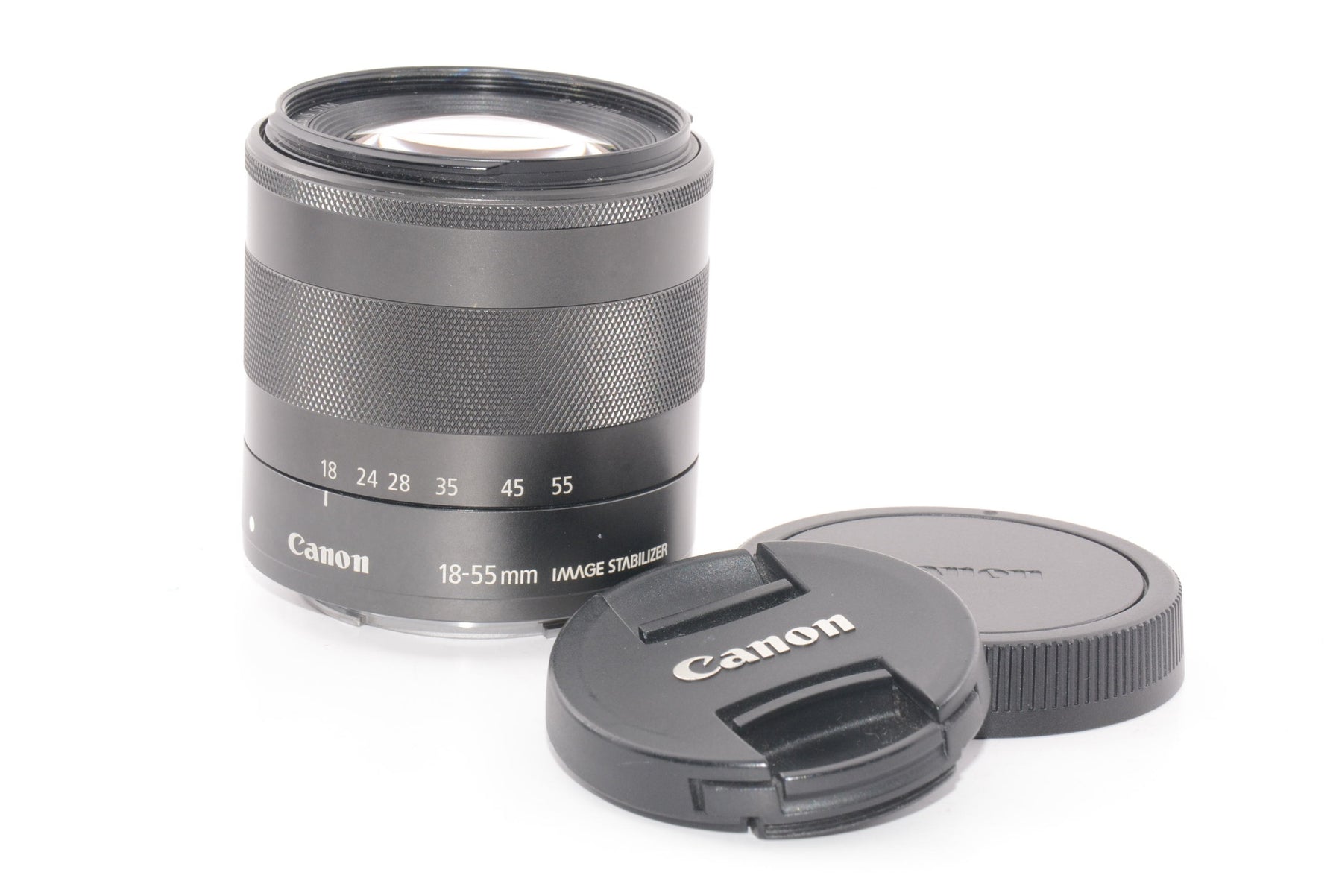 【外観特上級】Canon 標準ズームレンズ EF-M18-55mm F3.5-5.6IS STM