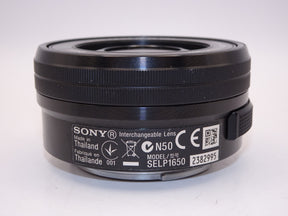 【外観並級】ソニー SONY 標準ズームレンズ E PZ 16-50mm F3.5-5.6 OSS ソニー Eマウント用 SELP1650