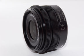 【ほぼ新品】パナソニック 単焦点 広角レンズ マイクロフォーサーズ用 ライカ DG SUMMILUX 15mm/F1.7 ASPH. ブラック H-X015-K