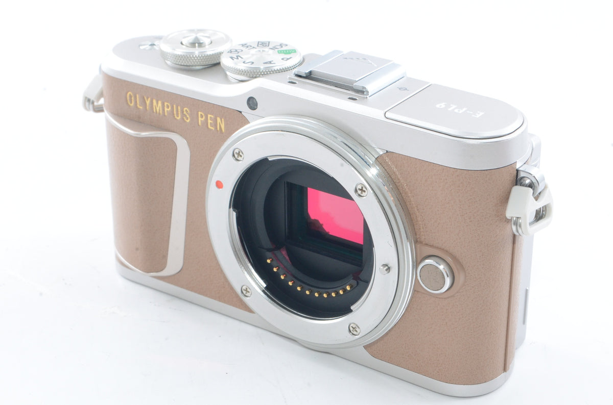 【外観特上級】OLYMPUS ミラーレス一眼カメラ PEN E-PL9 ボディー ブラウン