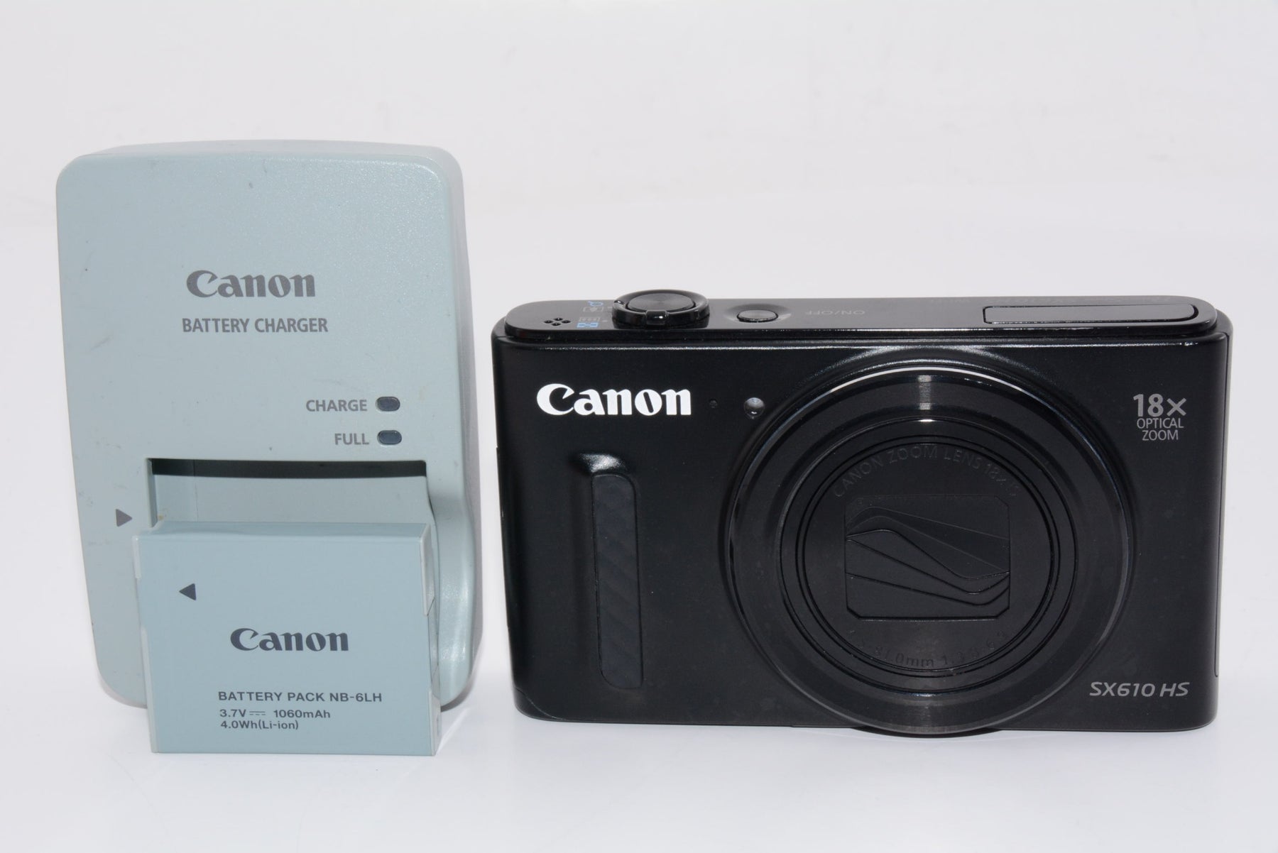 【外観並級】Canon デジタルカメラ PowerShot SX610 HS ブラック 光学18倍ズーム PSSX610HS(BK)