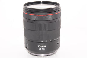 【外観特上級】Canon 中望遠ズームレンズ RF24-105mm F4L IS USM EOSR対応 全長107.3mm ブラック RF24-10540LIS