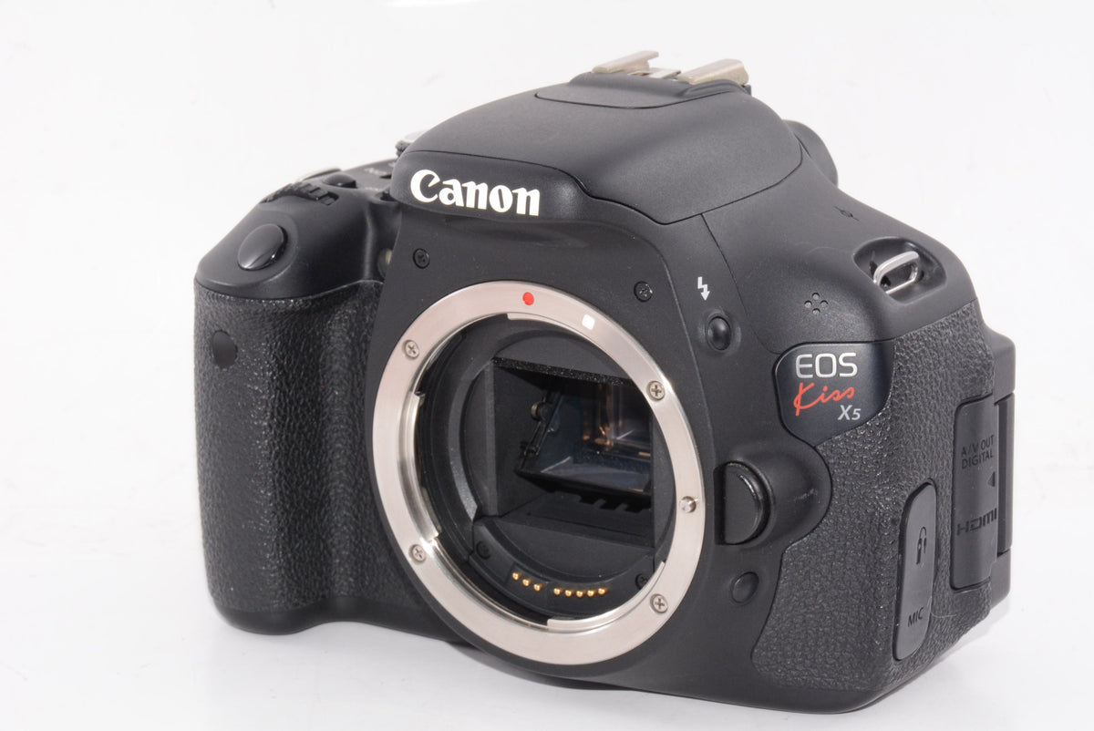 【外観並級】Canon デジタル一眼レフカメラ EOS Kiss X5 レンズキット