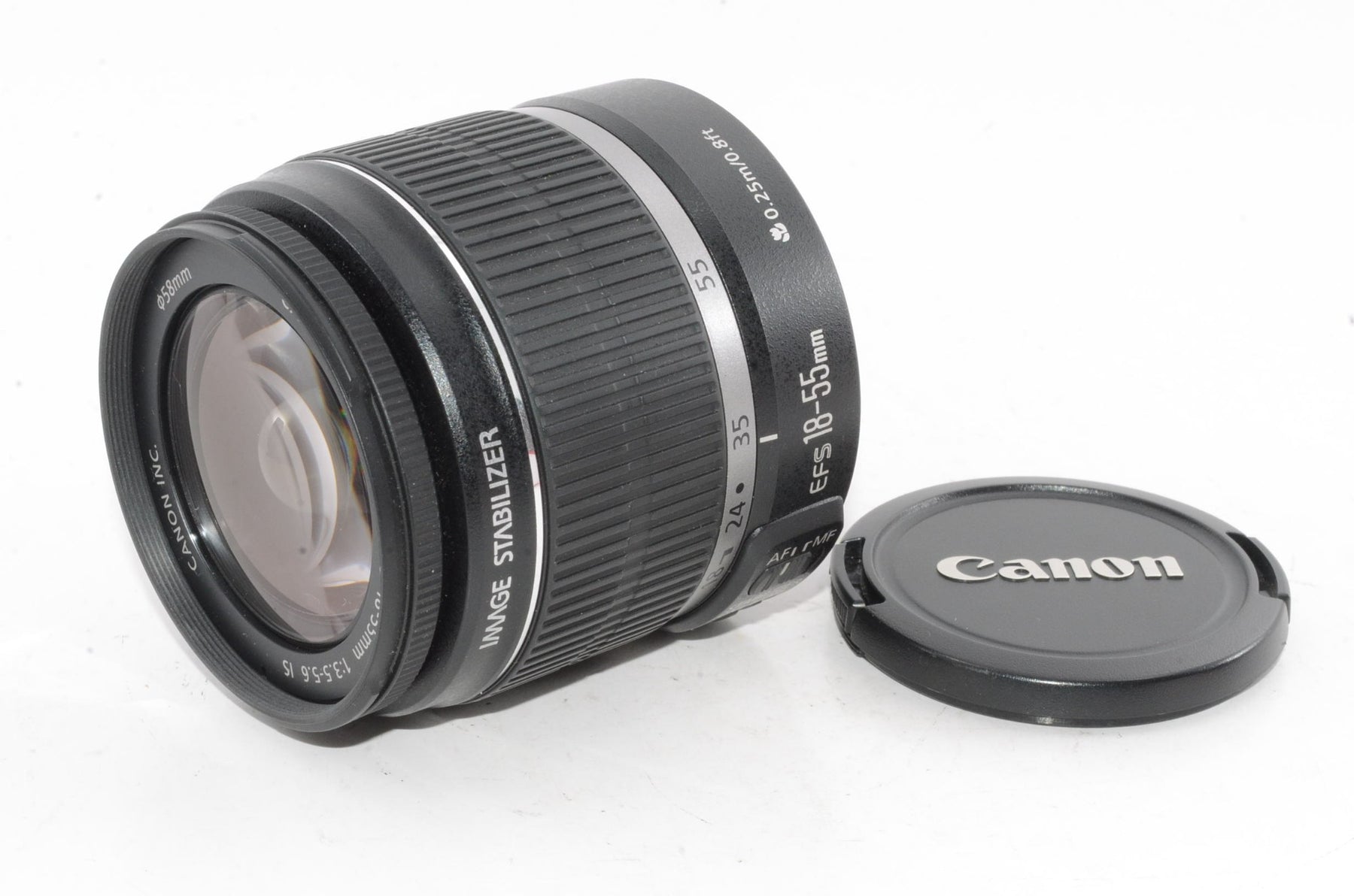 【外観特上級】Canon  EF-S18-55mm F3.5-5.6 IS