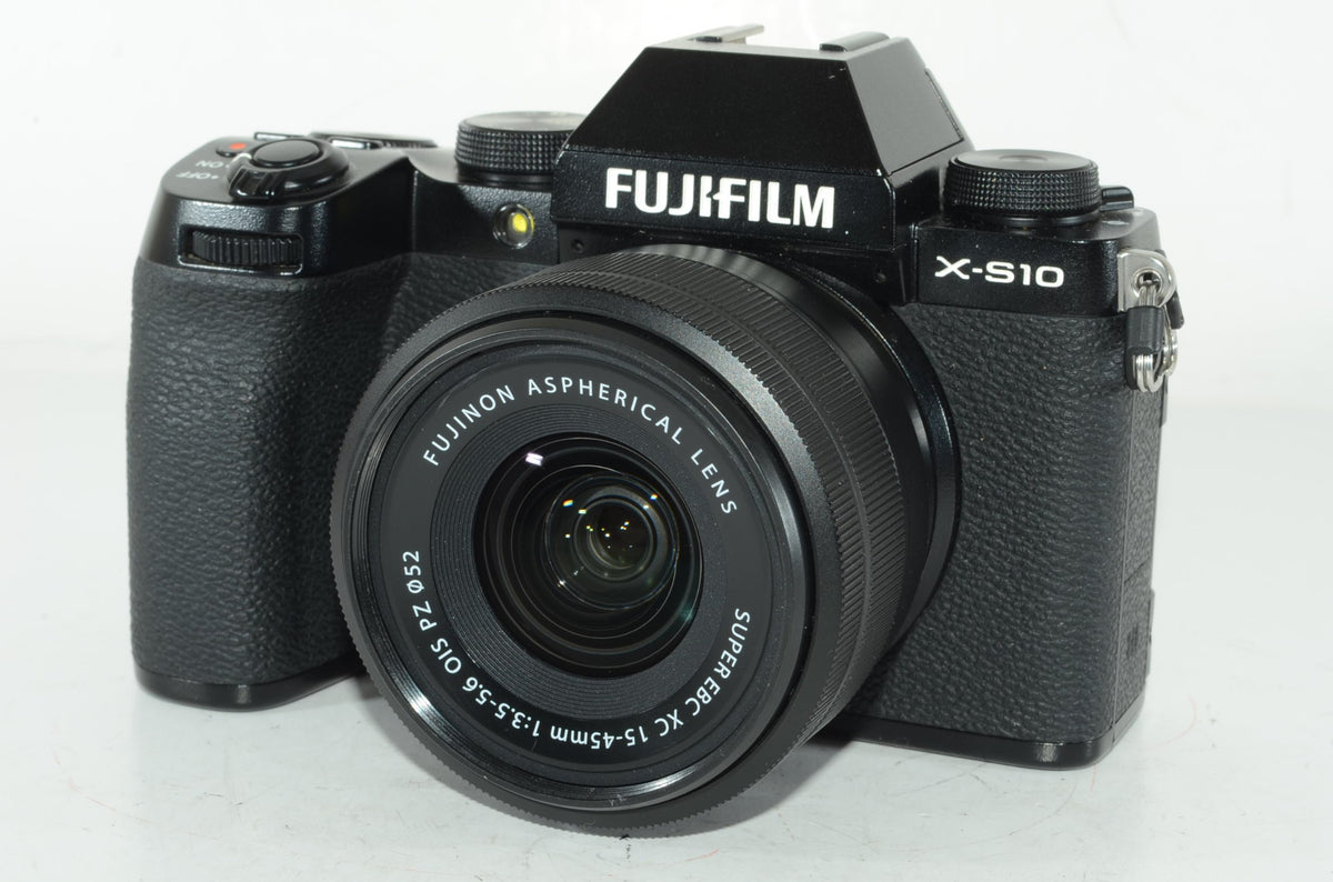 【外観特上級】FUJIFILM ミラーレスデジタルカメラ X-S10 レンズキット(XC15-45) F X-S10LK-1545 ブラック 16670106