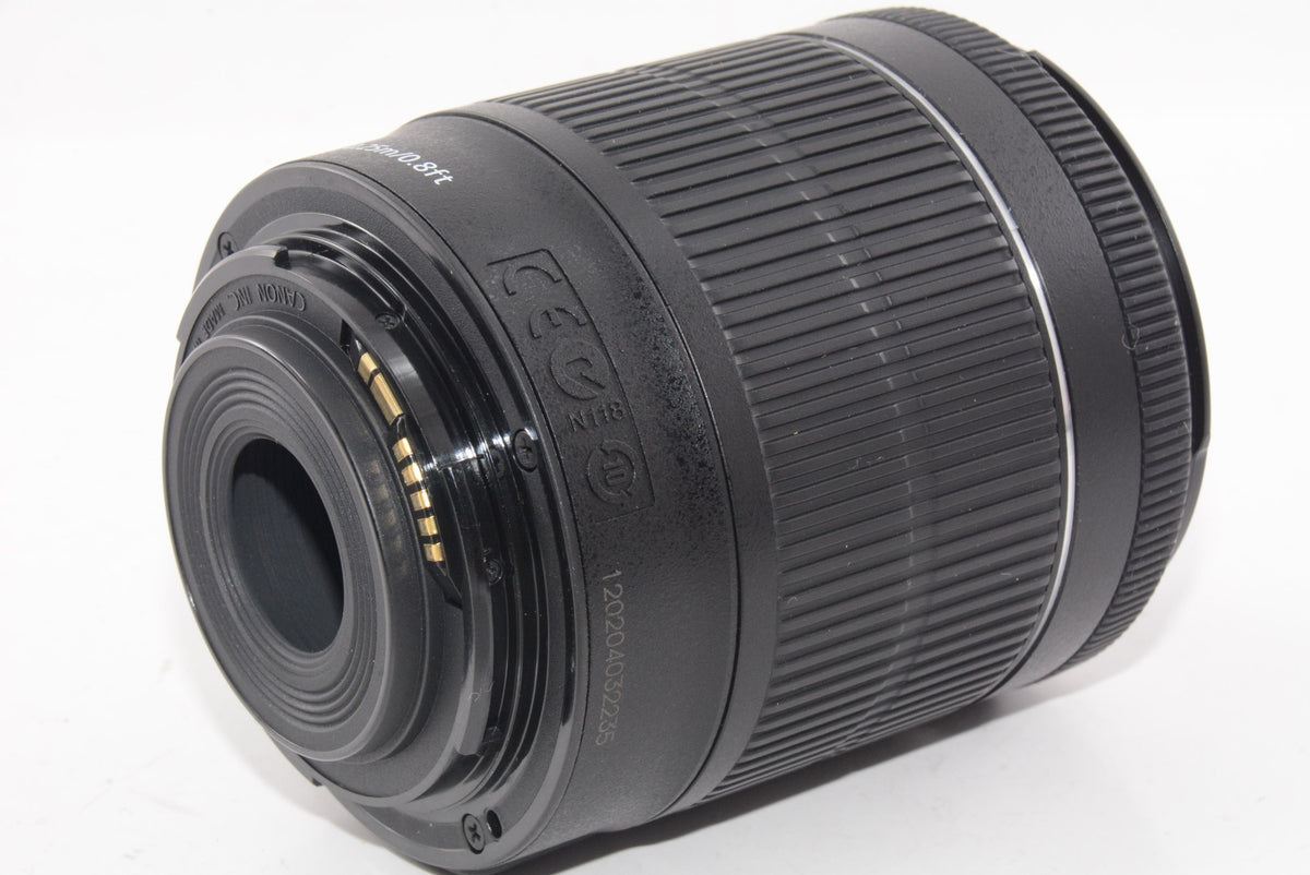 【外観並級】Canon 標準ズームレンズ EF-S18-55mm F3.5-5.6 IS STM