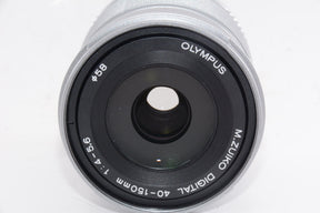 【外観特上級】OLYMPUS M.ZUIKO DIGITAL ED 40-150mm F4.0-5.6 R シルバー