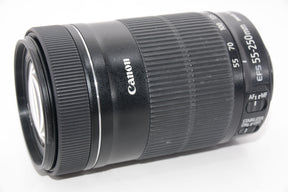 【外観特上級】Canon 望遠ズームレンズ EF-S55-250mm F4-5.6 IS STM