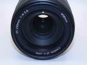 【外観特上級】Canon 望遠レンズ EF-S55-250mm F4-5.6 IS