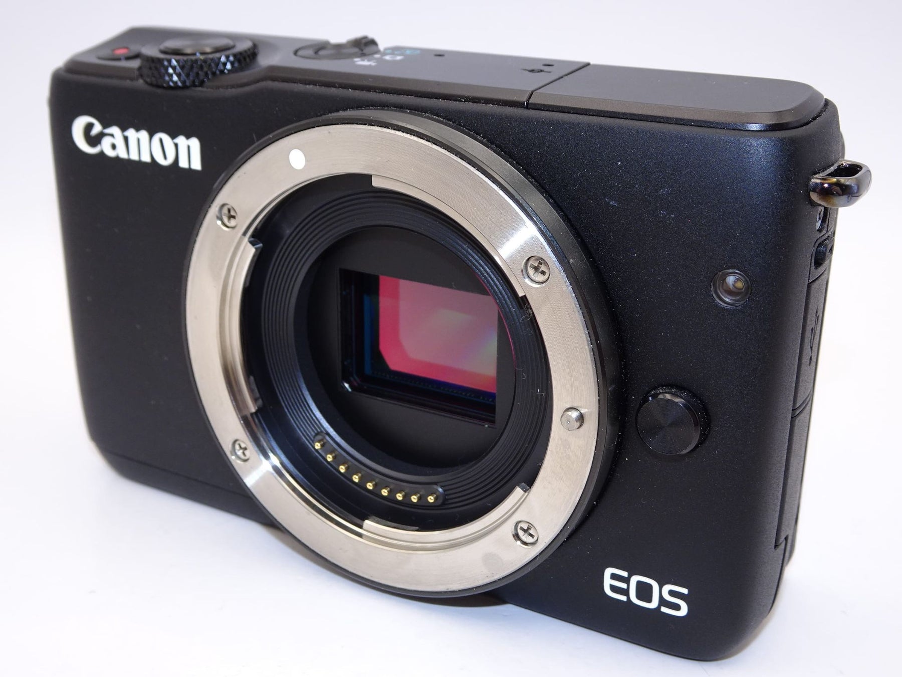 【外観並級】Canon EOS M10 ダブルレンズキットブラック15-45mm F3.5-6.3 IS STM/22mm F2 STM