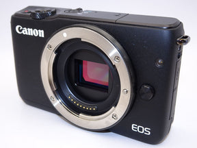 【外観並級】Canon EOS M10 ダブルレンズキットブラック15-45mm F3.5-6.3 IS STM/22mm F2 STM