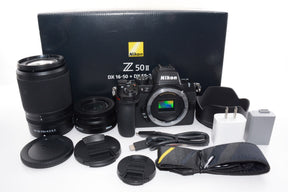 【外観特上級】Nikon ミラーレス一眼 Z50II ダブルズームキット 16-50VR+50-250VR付 APS-C Zマウント