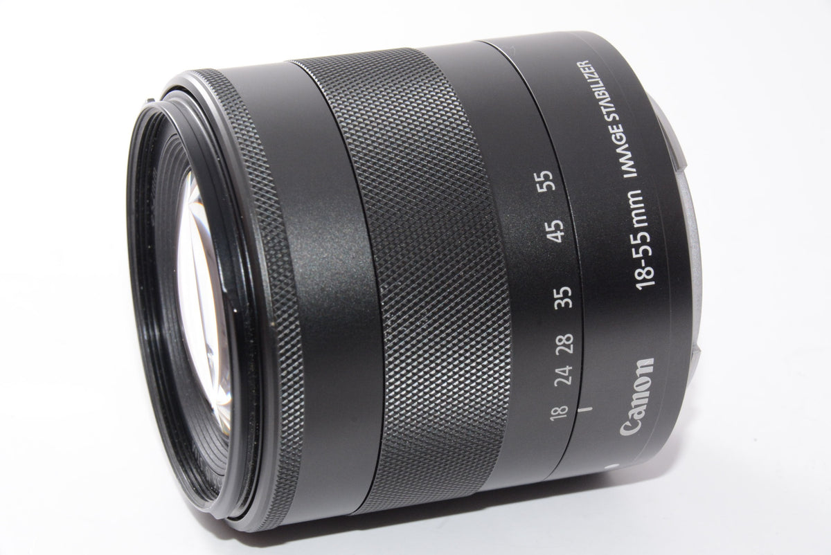 【外観特上級】Canon 標準ズームレンズ EF-M18-55mm F3.5-5.6IS STM