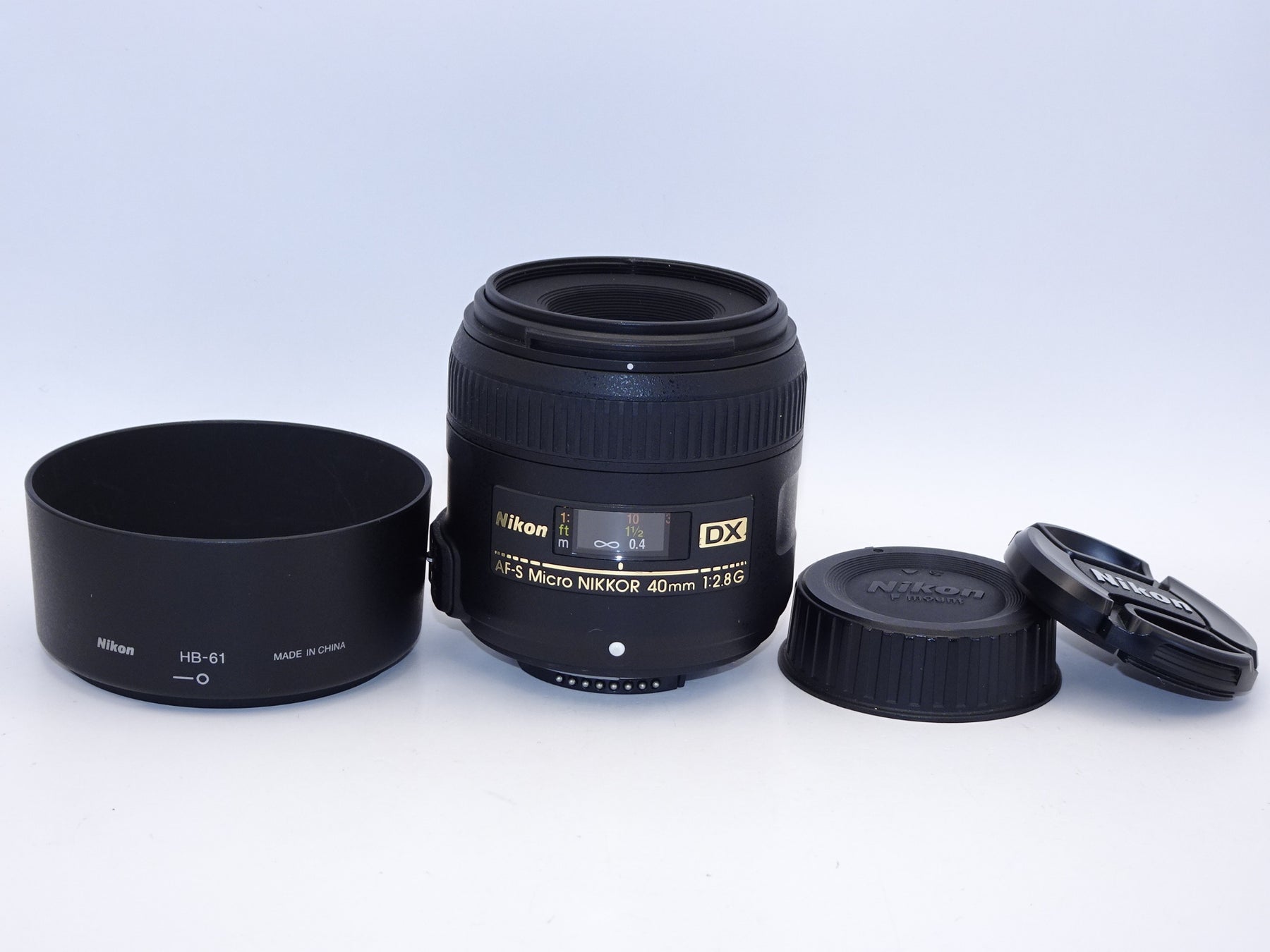 【外観特上級】Nikon 単焦点マイクロレンズ AF-S DX Micro NIKKOR 40mm f/2.8G ニコンDX