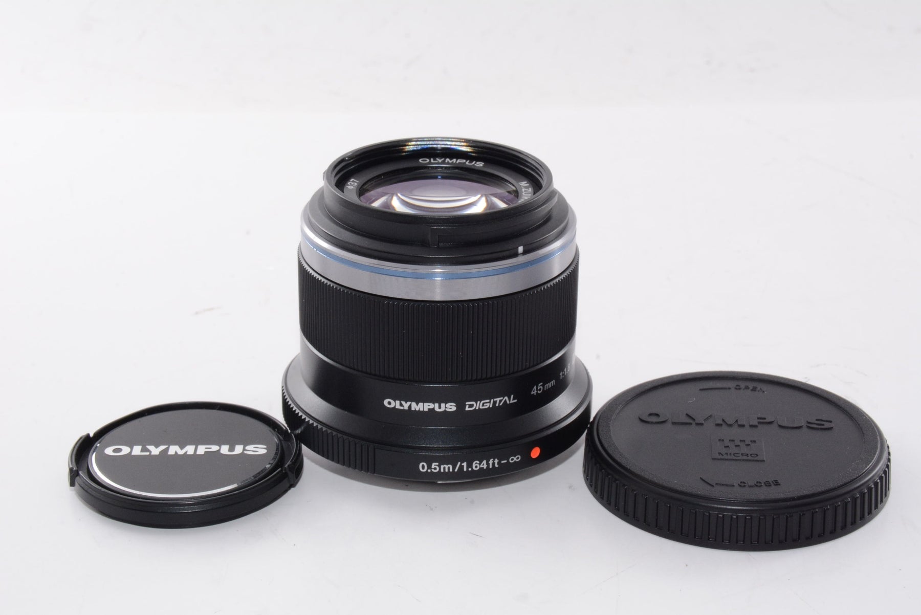 【外観特上級】OLYMPUS 単焦点レンズ M.ZUIKO DIGITAL 45mm F1.8  ブラック