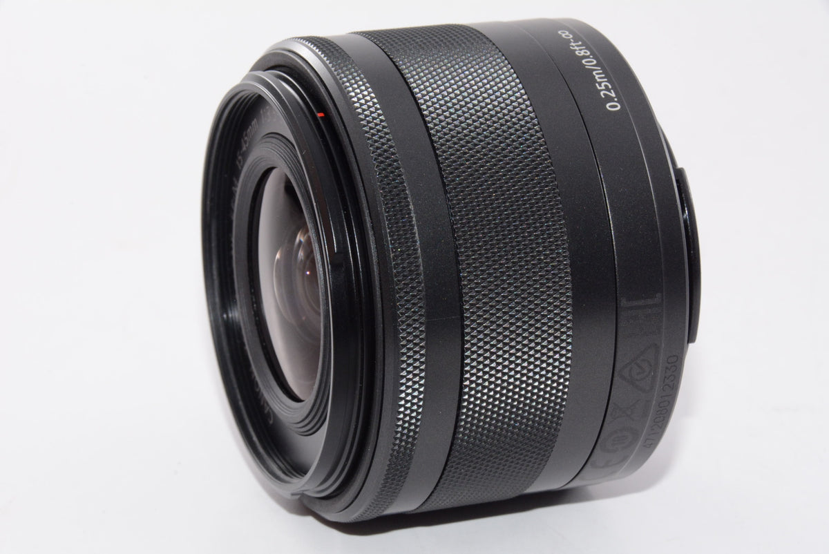 【外観特上級】Canon 標準ズームレンズ EF-M15-45mm F3.5-6.3IS STM