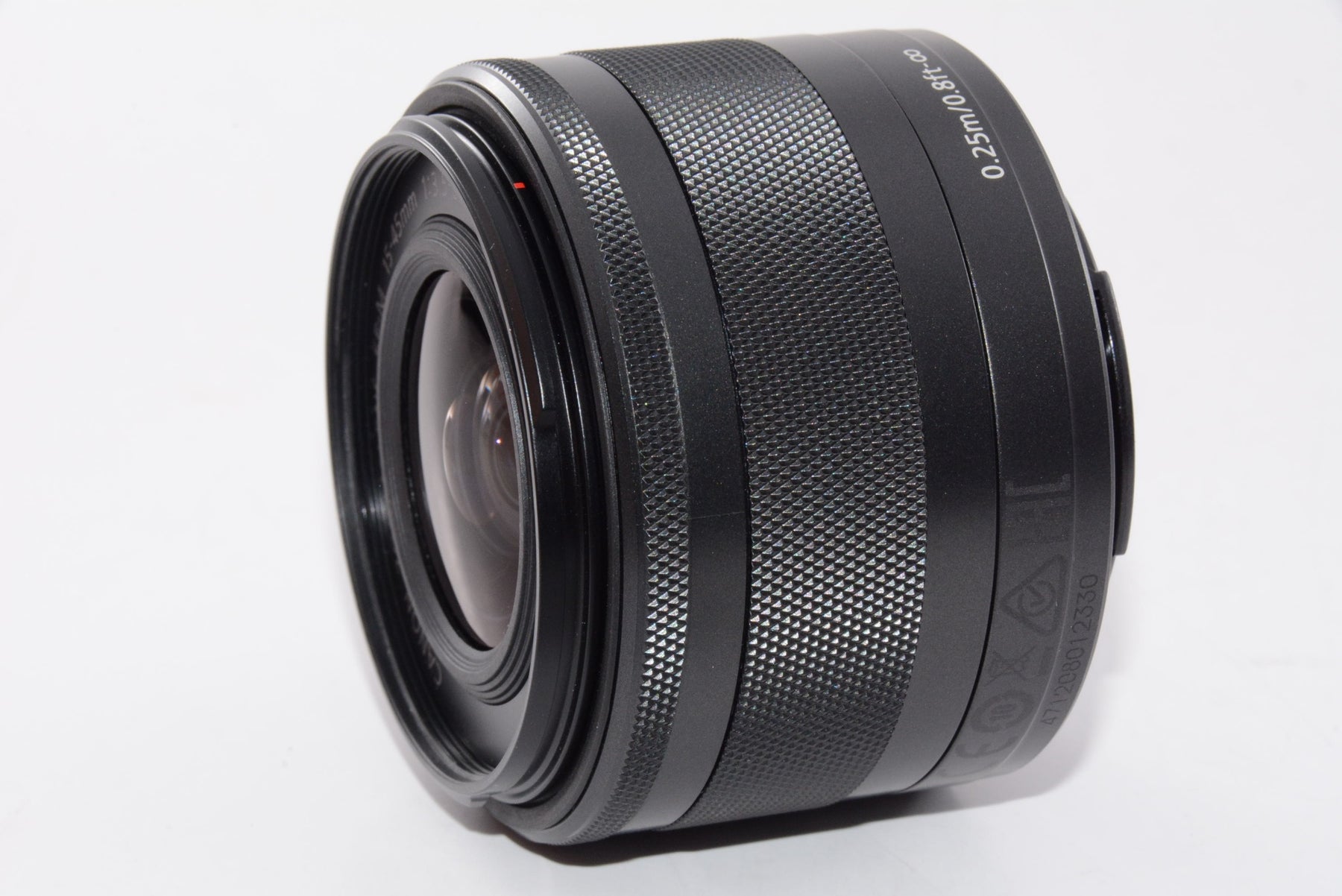 【外観特上級】Canon 標準ズームレンズ EF-M15-45mm F3.5-6.3IS STM