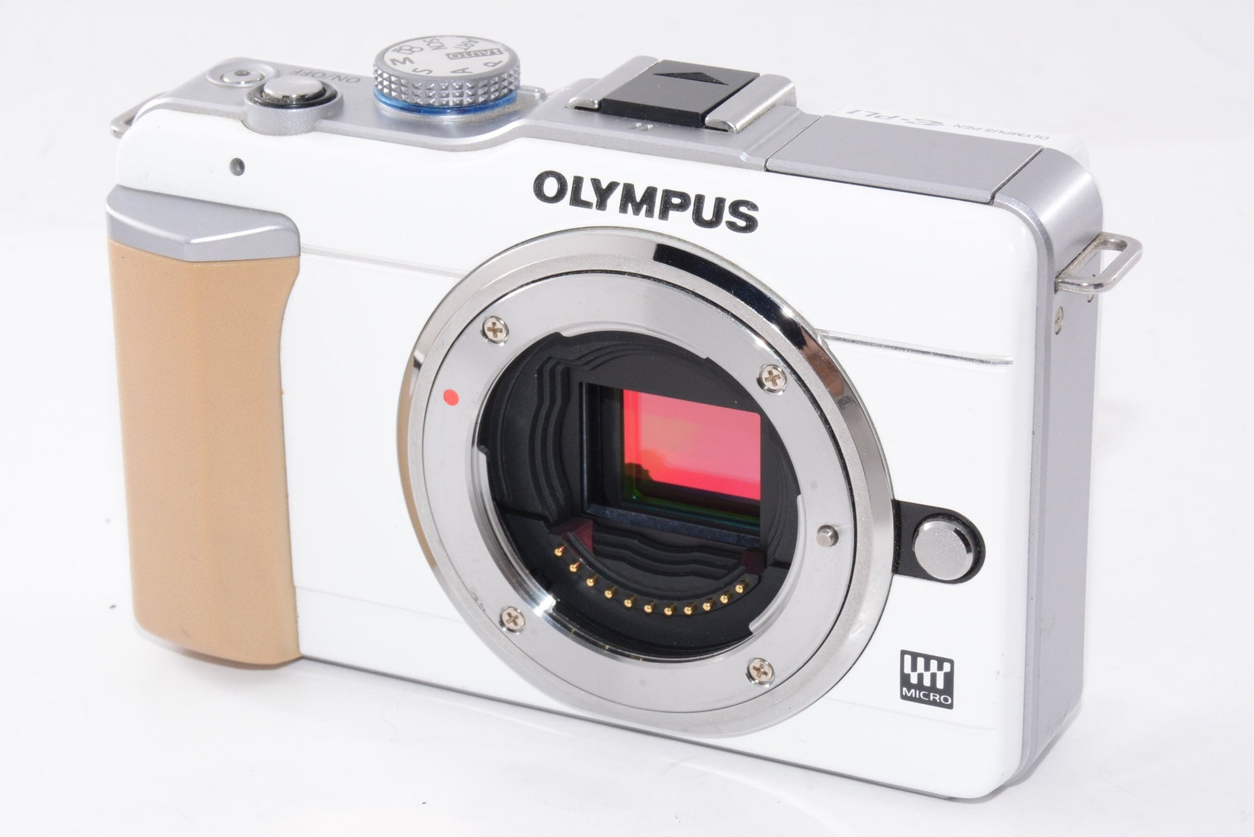 【外観並級】OLYMPUS ミラーレス一眼 PEN E-PL1ボディ ホワイト