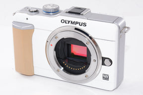 【外観並級】OLYMPUS ミラーレス一眼 PEN E-PL1ボディ ホワイト