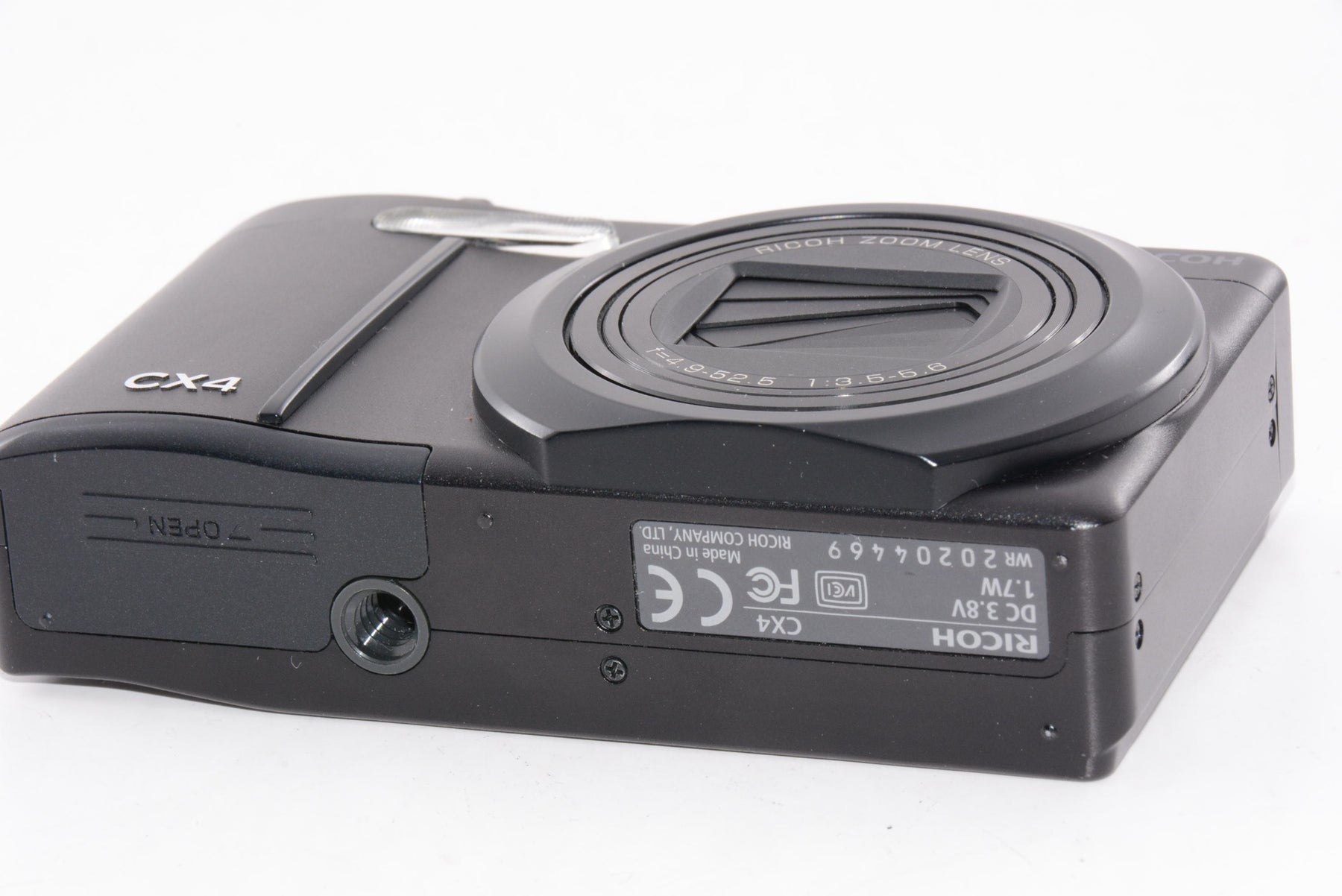 【外観並級】RICOH デジタルカメラ CX4 ブラック