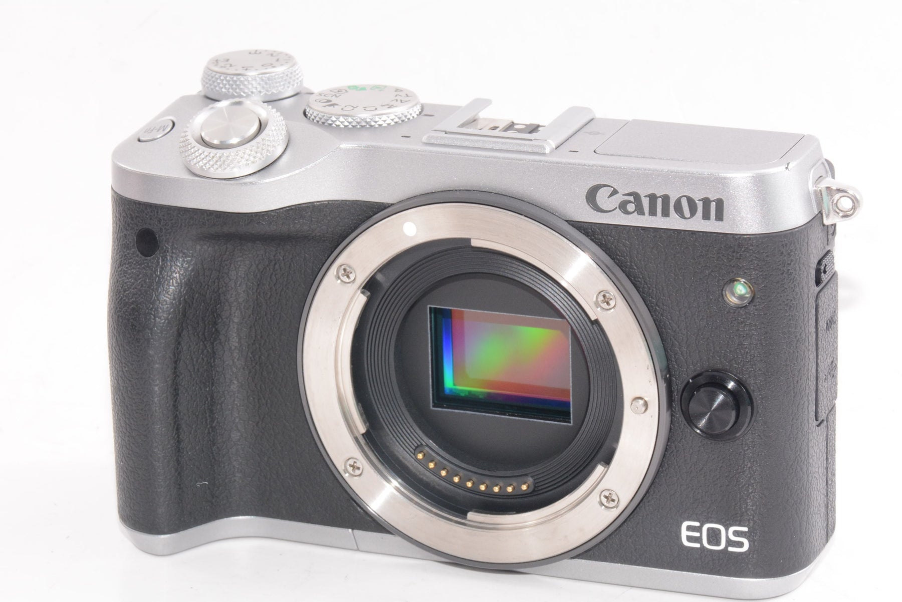 【外観並級】Canon EOS M6 ダブルズームキットEF-M15-45mm/EF-M55-200mm