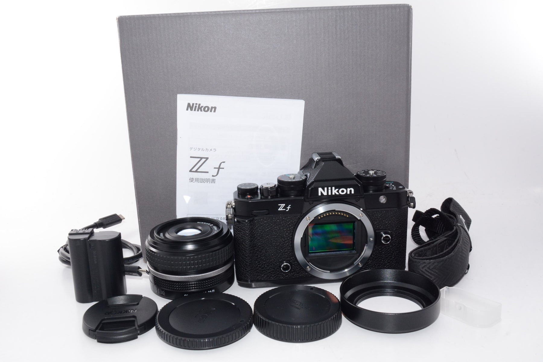 【外観特上級】Nikon Z f LK40(SE) ミラーレス一眼 Zf 40㎜単焦点レンズキット フルサイズ ニコン