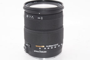 【外観特上級】シグマ 18-200mm F3.5-6.3 DC  キヤノン用