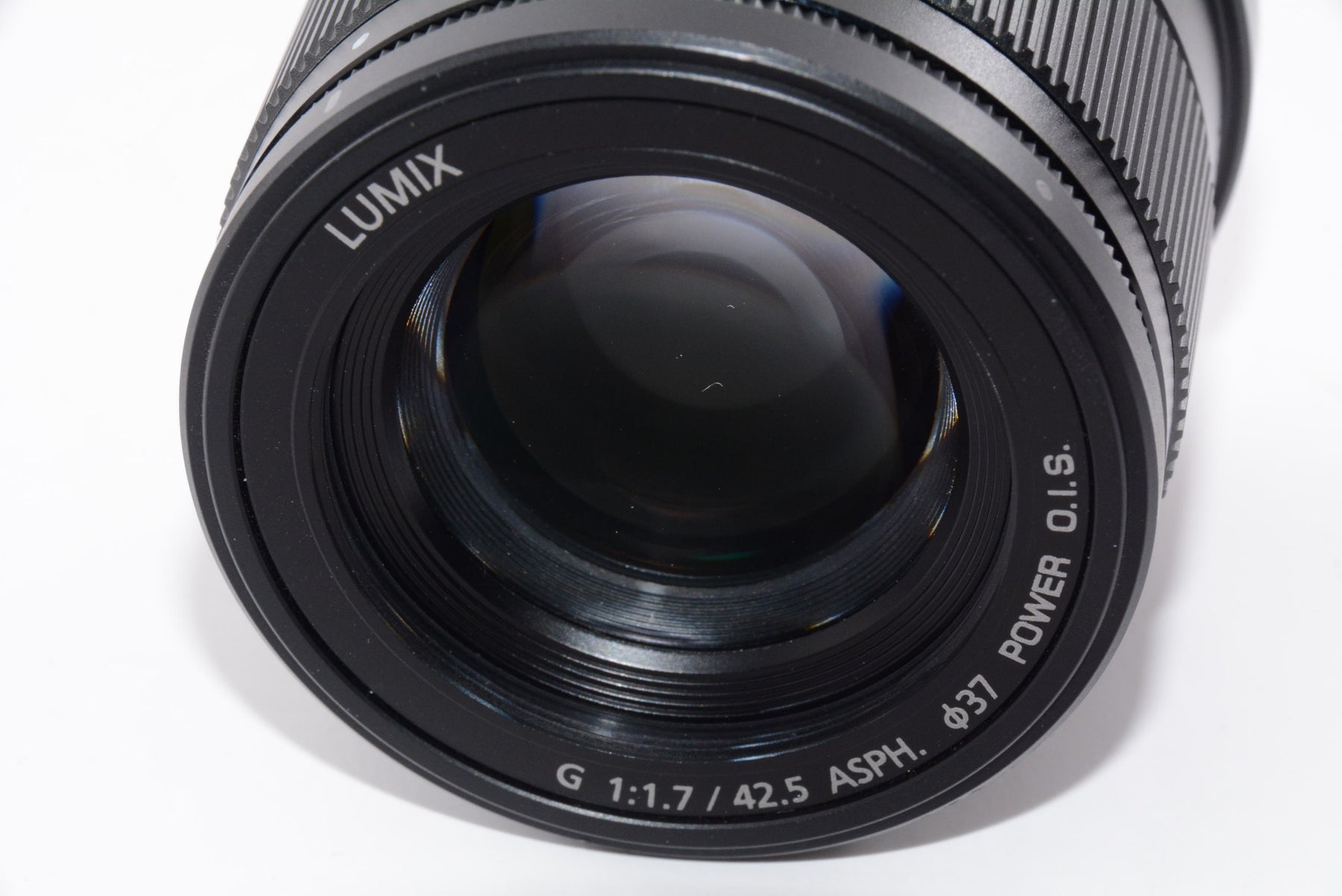 【外観特上級】パナソニック 単焦点 中望遠レンズ マイクロフォーサーズ用 ルミックス G 42.5mm/ F1.7 ASPH. / POWER O.I.S. ブラック H-HS043-K