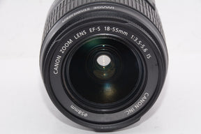 【外観特上級】Canon 標準ズームレンズ EF-S18-55mm F3.5-5.6 IS