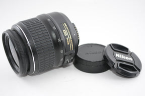 【外観特上級】Nikon 標準ズームレンズ AF-S DX Zoom Nikkor ED 18-55mm f/3.5-5.6 G II  ブラック