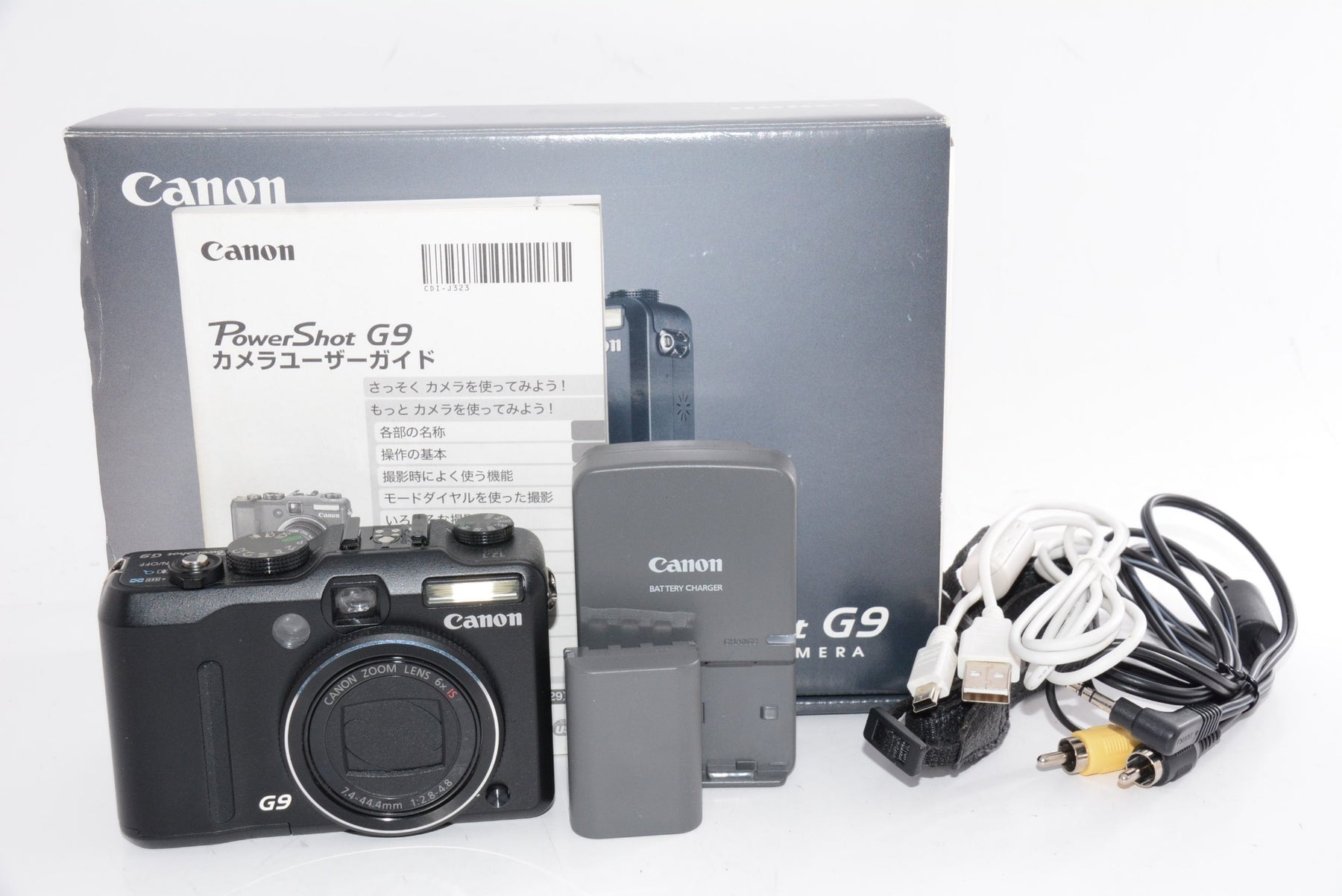 【外観特上級】Canon PowerShot g9 12.1 MPデジタルカメラwith 6 x光学イメージStabilizedズーム