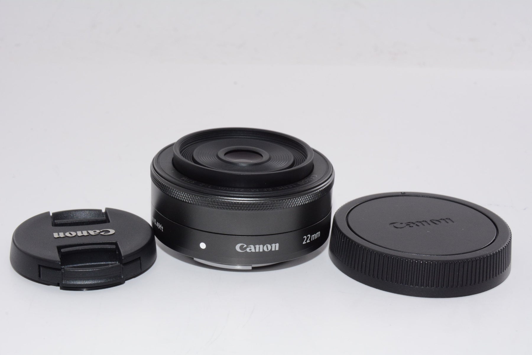 【外観特上級】Canon EF-M22mm F2 STM ミラーレス一眼対応