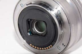 【外観並級】Sony パワーズームレンズ SELP1650 16～50mm シルバー