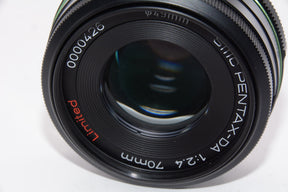 【外観並級】PENTAX リミテッドレンズ 望遠単焦点レンズ DA70mmF2.4Limited Kマウント APS-Cサイズ 21620