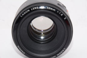 【外観特上級】Canon 単焦点レンズ EF50mm F1.8 II フルサイズ対応