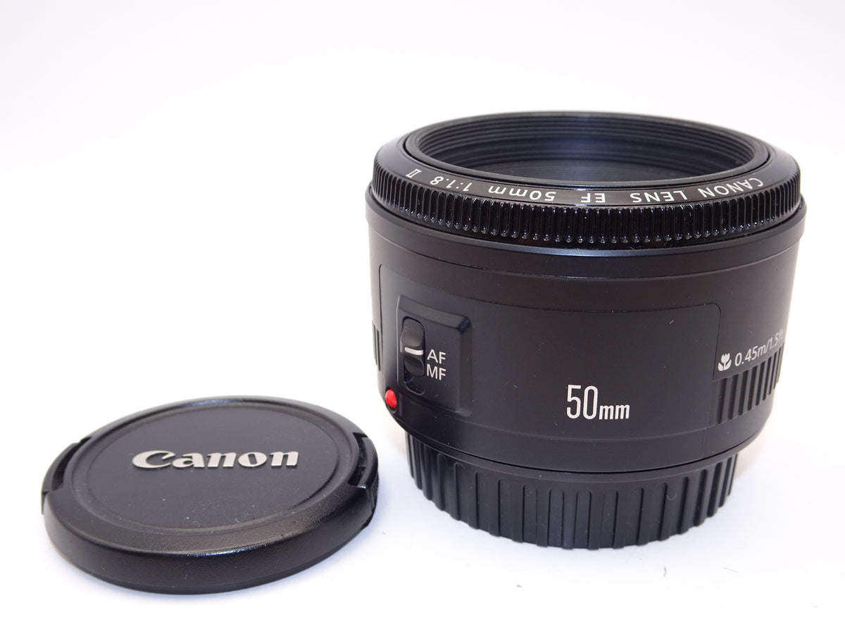 【外観特上級】Canon 単焦点レンズ EF50mm F1.8 II フルサイズ対応