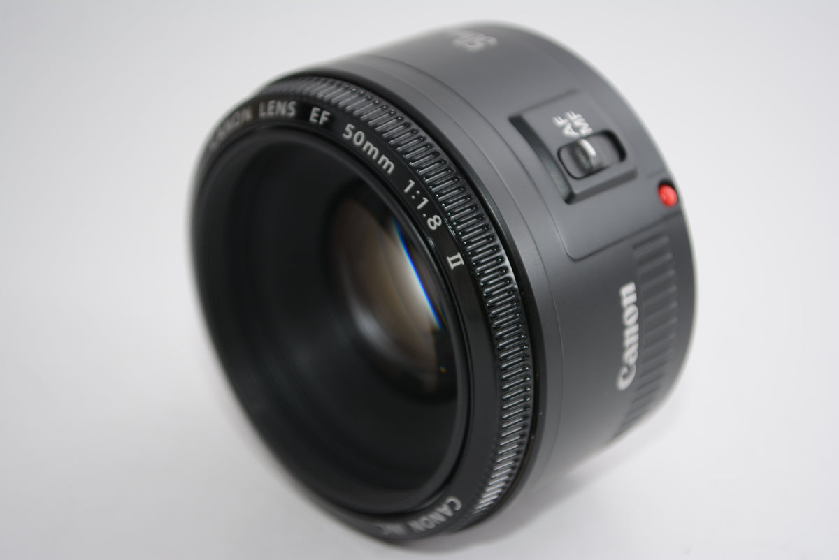 【外観特上級】Canon 単焦点レンズ EF50mm F1.8 II フルサイズ対応
