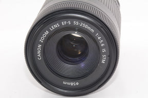 【外観並級】Canon 望遠ズームレンズ EF-S55-250mm F4-5.6 IS STM