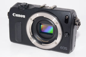 【外観並級】Canon ミラーレス一眼カメラ EOS M ボディ ブラック EOSMBK-BODY