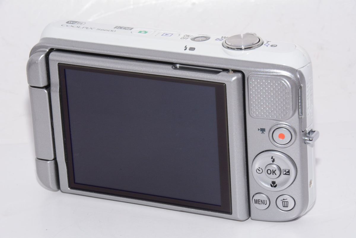 【外観並級】Nikon クールピクス S6600WH ナチュラルホワイト
