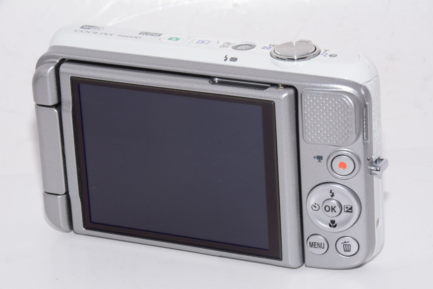 【外観並級】Nikon クールピクス S6600WH ナチュラルホワイト