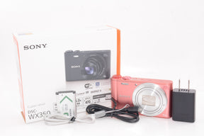 【外観特上級】SONY Cyber-shot WX350 ピンク