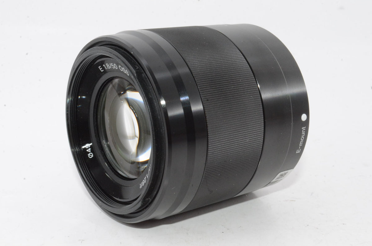 【外観特上級】ソニー SONY 単焦点レンズ E 50mm F1.8 OSS APS-Cフォーマット専用 SEL50F18-B