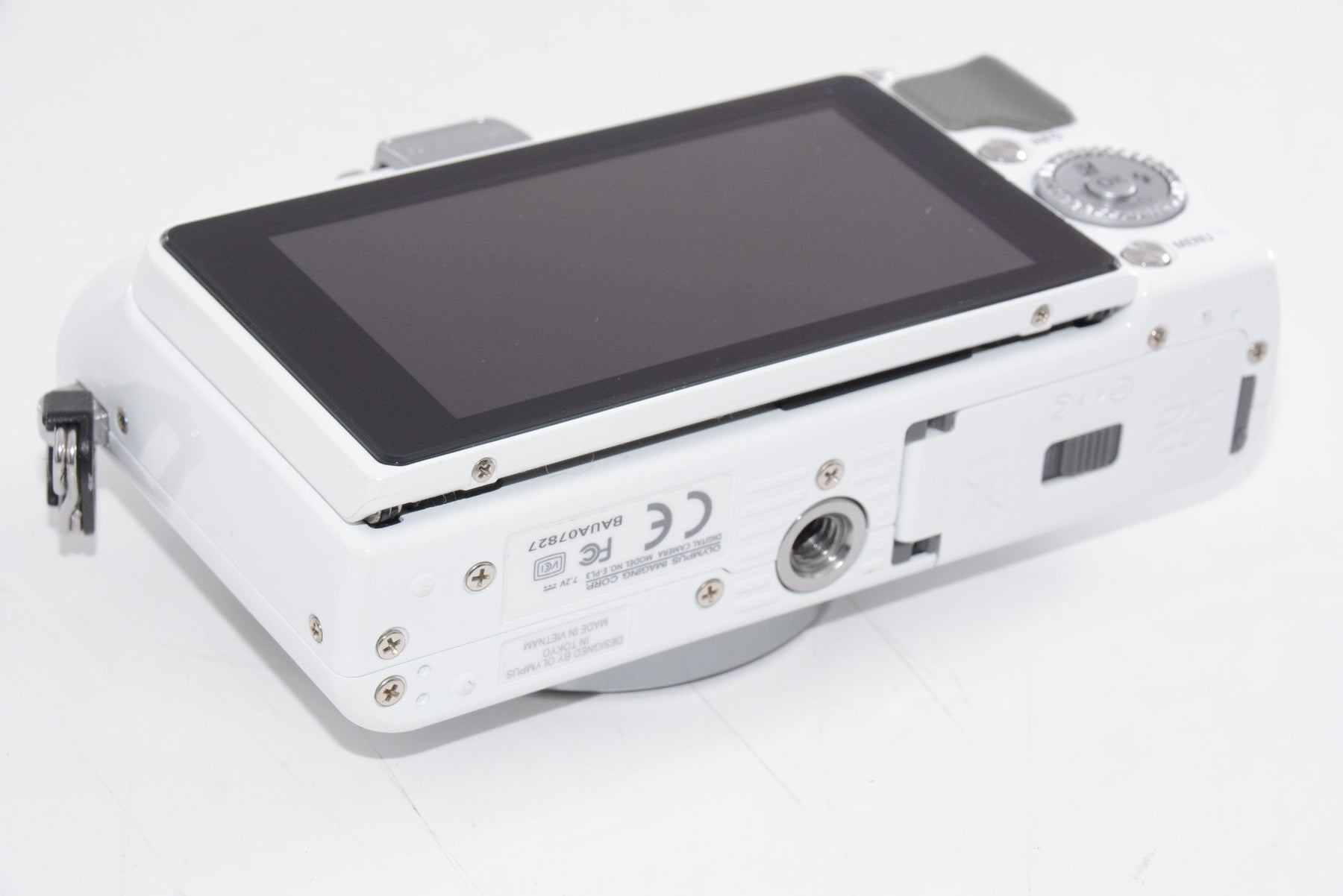 【外観並級】OLYMPUS ミラーレス一眼 PEN Lite E-PL3 レンズキット ホワイト E-PL3 LKIT WHT